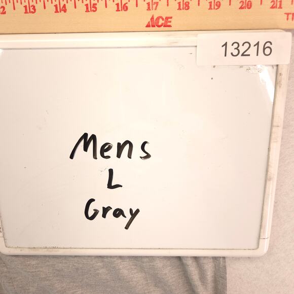 Magellan Outdoors Short Sleeve Crew Neck T-Shirt Mens Size Large L Gray - Picture 8 of 9